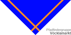 Pfadfinder-Halstuch (engl.: scout neckerchief /neckie, ital.: fazzolettone/fazzoletto scout, schwed.: Scouternas halsduk):  Voecklmarkt 