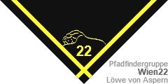 Pfadfinder-Halstuch (engl.: scout neckerchief /neckie, ital.: fazzolettone/fazzoletto scout, schwed.: Scouternas halsduk):  Wien22 