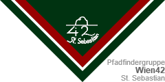 Pfadfinder-Halstuch (engl.: scout neckerchief /neckie, ital.: fazzolettone/fazzoletto scout, schwed.: Scouternas halsduk):  Wien42 