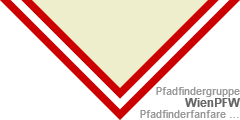 Pfadfinder-Halstuch (engl.: scout neckerchief /neckie, ital.: fazzolettone/fazzoletto scout, schwed.: Scouternas halsduk):  WienPFW 